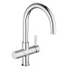 Grohe Blue Смеситель однорычажный для мойки Bi-Flow (33251000)