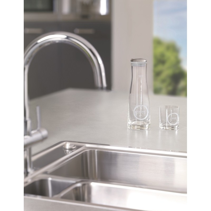 Grohe Blue Смеситель однорычажный для мойки Bi-Flow (33251000)