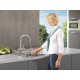 Grohe Blue Смеситель однорычажный для мойки Bi-Flow (33251000)