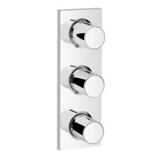 <i>GROHE SPA</i> Grohtherm F Внешняя часть встраиваемого вентиля, 3 выхода (27625000)