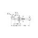 Grohe Eurocube Излив для ванны с переключателем на душ (13304000)