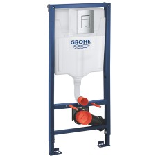Grohe Rapid SL в сборе, для подвесного унитаза (кнопка Skate Cosmopolitan)  (38772001)