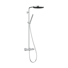 Душова система hansgrohe Pulsify S Puro Showerpipe 260 1jet з термостатом EcoSmart 24223000 хром