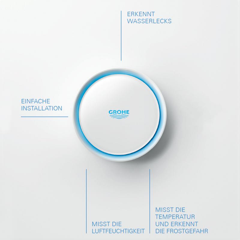 Grohe Sense Kit Интеллектуальный контроллер воды с датчиками (22502LN0)