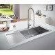 Grohe Мойка для кухни 1160 x 520 мм, 1 чаша, матовая, в уровень со столешницей (31582SD0)