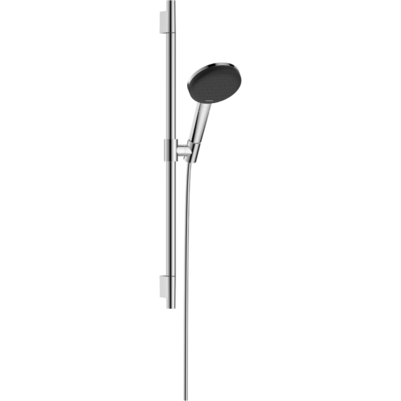 Душевой набор hansgrohe Raindance Alive Select S, Ecosmart 24602000 со стойкой Unica S Puro 65, хром