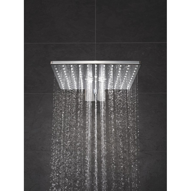Grohe Rainshower 310 SmartActive Cube Верхний душ с душевым кронштейном 430 мм, 2 режима  (26479000)