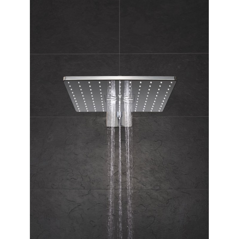 Grohe Rainshower 310 SmartActive Cube Верхний душ с душевым кронштейном 430 мм, 2 режима  (26479000)