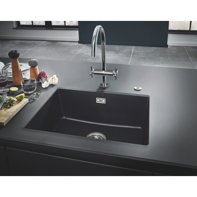 Grohe Мойка для кухни 610 x 457 мм, Granite Black (31655AP0)