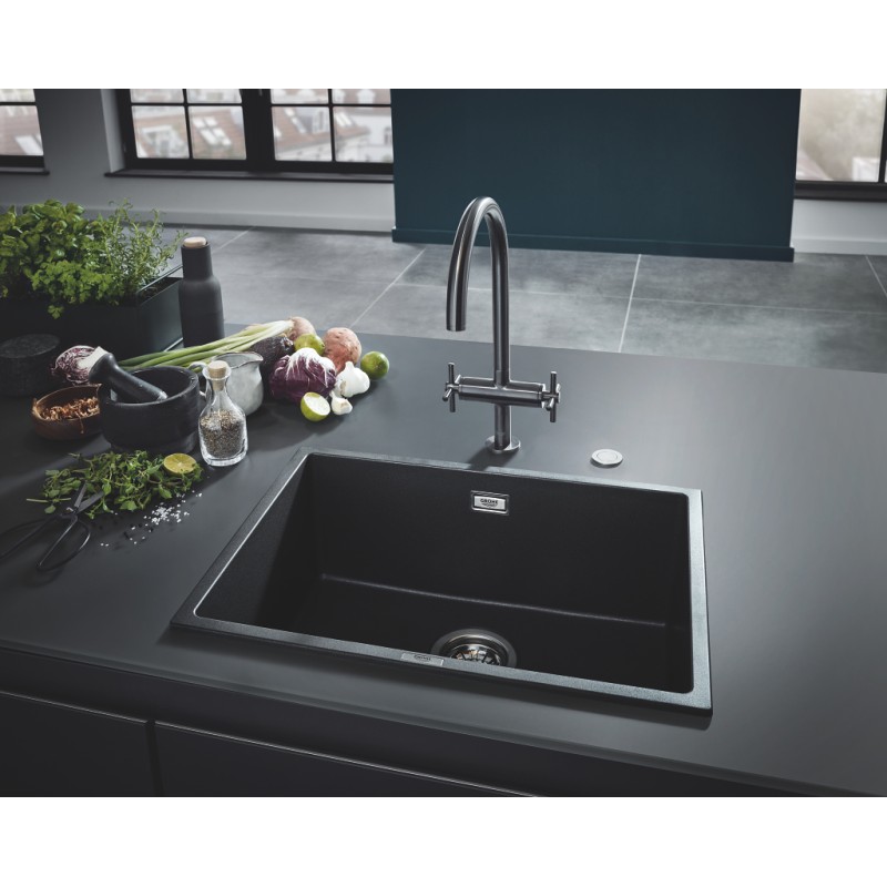 Grohe Мойка для кухни 610 x 457 мм, Granite Black (31655AP0)