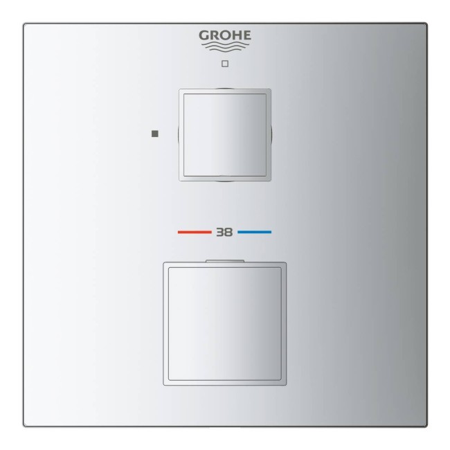 Grohe Grohtherm Cube Термостат для душа с переключателем на 1 положение (24153000)