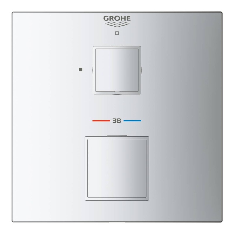Grohe Grohtherm Cube Термостат для душа с переключателем на 1 положение (24153000)
