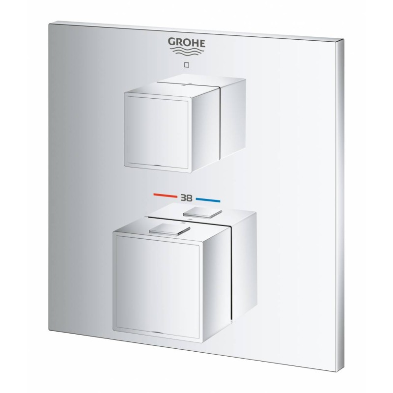 Grohe Grohtherm Cube Термостат для душа с переключателем на 1 положение (24153000)