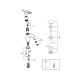 Grohe BauLoop New Смеситель однорычажный для раковины S-Size без донного клапана (23337001)