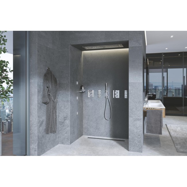 GROHE SPA Rainshower Aqua Mono Стельовий душ 1 режим, включає вбудовану частину (26731000)