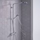 Душевая система hansgrohe Raindance S 240 1jet PowderRain EcoSmart c термостатом, 28823000 хром