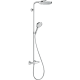 Душевая система hansgrohe Raindance S 240 1jet PowderRain EcoSmart c термостатом, 28823000 хром