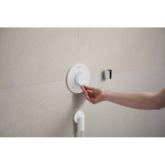 Держатель для ручного душа hansgrohe Porter Fine, 28885700 белый матовый