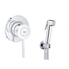 Grohe QuickFix Готовый комплект для гигиенического душа Bau Classic с Vitalio trigger spray (UA202606QF)