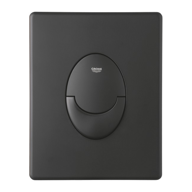 Grohe Skate Air Панель смыва для унитаза  вертикальная, черный матовый (38505KF0)