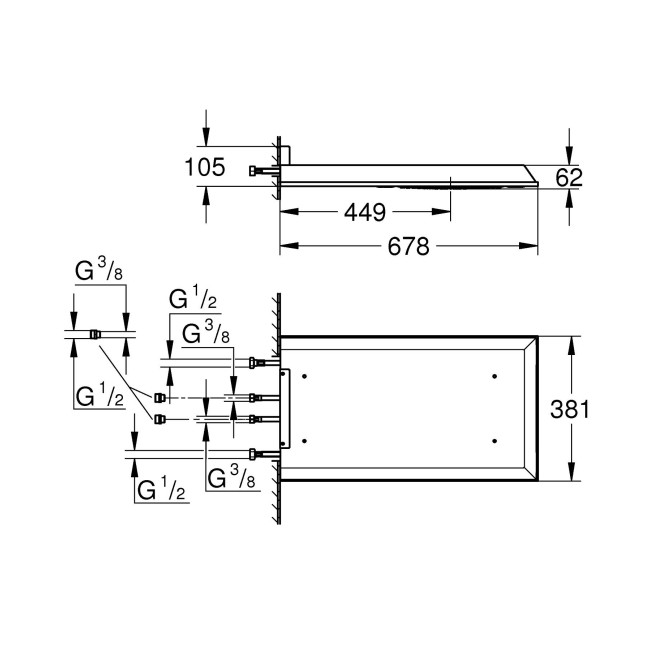 Шланговое подсоединение hansgrohe Fixfit Q 26887000 хром