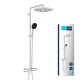 Grohe Vitalio Comfort 250 Душевая система с термостатом для настенного монтажа (26696001)