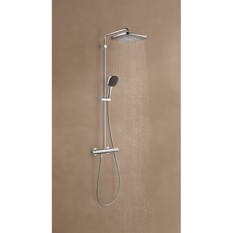 Grohe Vitalio Comfort 250 Душевая система с термостатом для настенного монтажа (26696001)