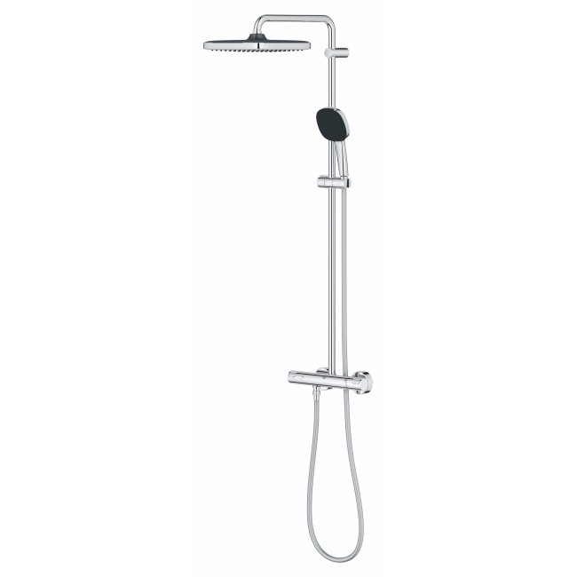 Grohe Vitalio Comfort 250 Душевая система с термостатом для настенного монтажа (26696001)