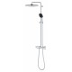 Grohe Vitalio Comfort 250 Душевая система с термостатом для настенного монтажа (26696001)