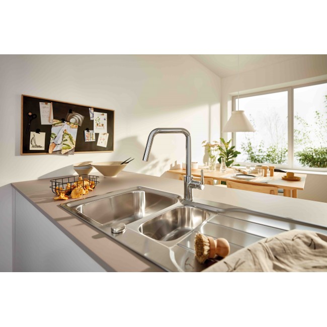 Grohe Eurosmart Одноважільний змішувач для мийки (30619000)