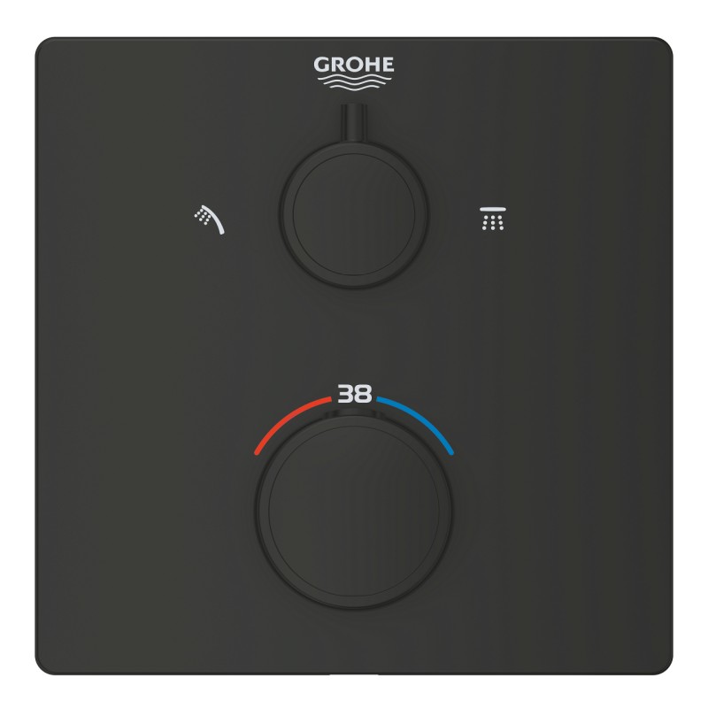Grohe Grohtherm Термостат для душа с переключателем на 2 положения верхний/ручной душ (1022092430)