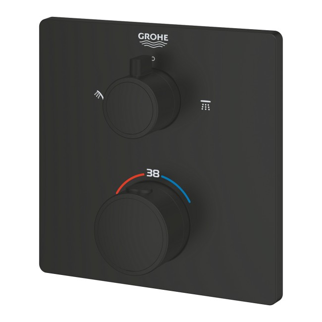 Grohe Grohtherm Термостат для душу з перемикачем на 2 положення верхній/ручний душ (1022092430)