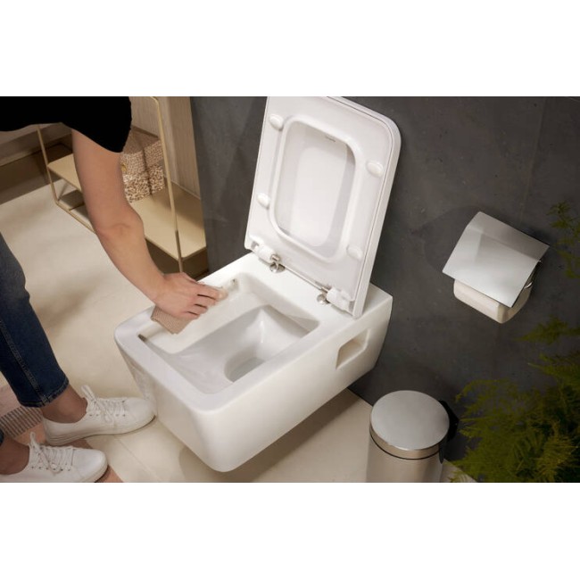 Сидіння та кришка для унітазу hansgrohe EluPura Original Q 60150450