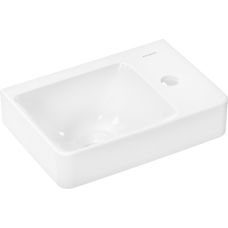 Умывальник 360/250 Xelu Q с полочкой справа, с отверстием под смеситель, без перелива 60314450