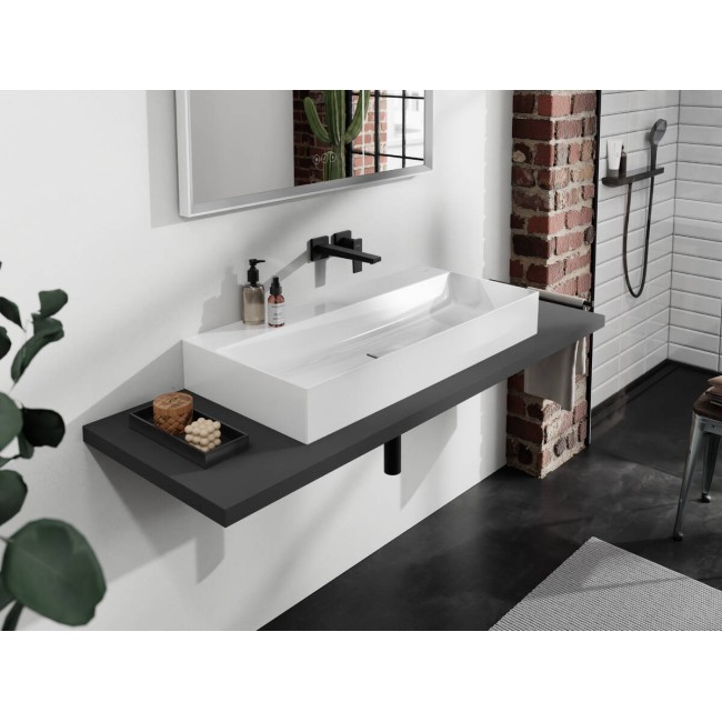 Накладний умивальник 1000/480 Xevolos E без отвору під змішувач і без переливу, 61103450 з покриттям SmartClean