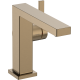 Змішувач hansgrohe Tecturis E CoolStart для раковини з донним клапаном push-open 73024140 бронза