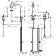 Смеситель hansgrohe Metris Select M71 для кухонной мойки с выдвижным душем, хром 73818000