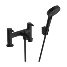 Змішувач hansgrohe Zesis S на борт ванни з ручним душем, чорний матовий 74424670
