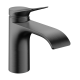 Змішувач hansgrohe Vivenis для раковини зі зливним гарнітуром, чорний матовий хром 75014340