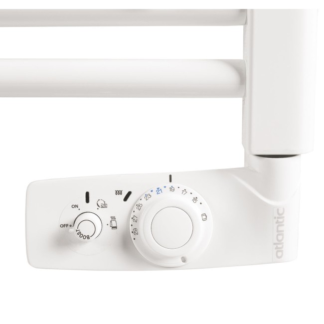Електрична рушникосушарка Atlantic 2012 біла 790х400х100мм 300 Вт