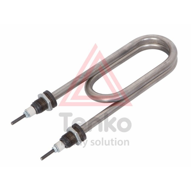 Тэн нержавейка 2,5 кВт, Д-10, М16х1,5, R21 скрепка