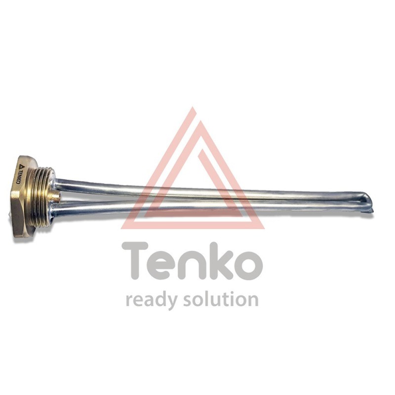 Тэн радиаторный 1 1/4" 2,5 кВт,  L=405мм резьба правая