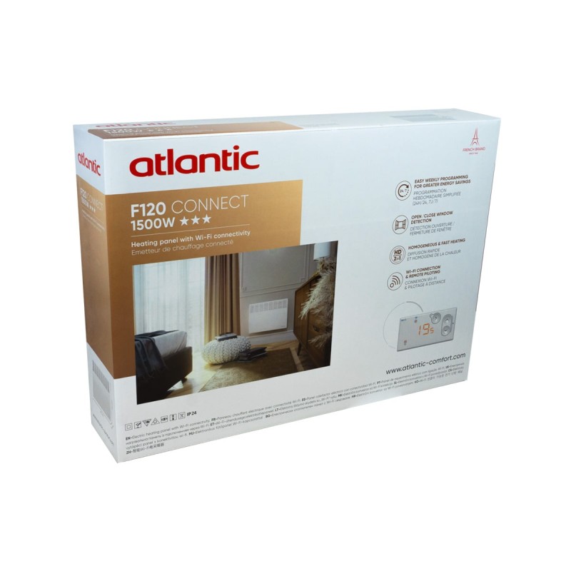 Электроконвектор Atlantic F120 Connect Mobile CMG-BD0/Wi-Fi/M (1500W) с комплектом ножек