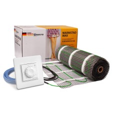 Комплект-Мат нагревательный Warmstad Max EcoPRO-1800-12.0/150 W/m2 с терморегулятором RTP