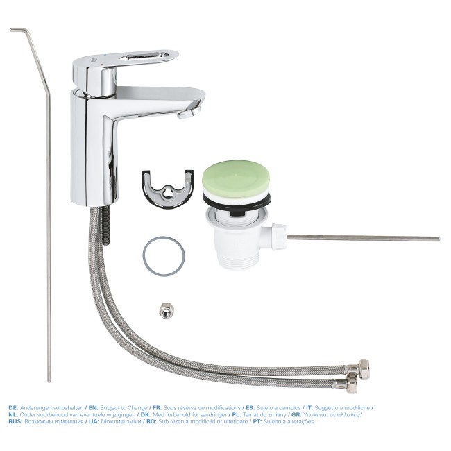 Grohe BauLoop Смеситель однорычажный для раковины S-Size (23335000)