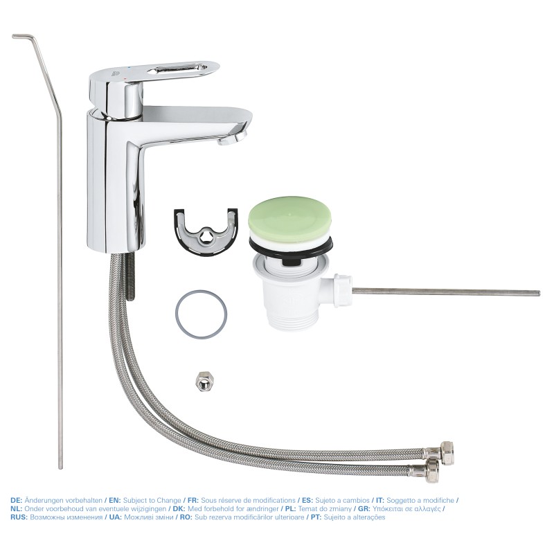 Grohe BauLoop Смеситель однорычажный для раковины S-Size (23335000)