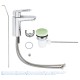 Grohe BauLoop Смеситель однорычажный для раковины S-Size (23335000)