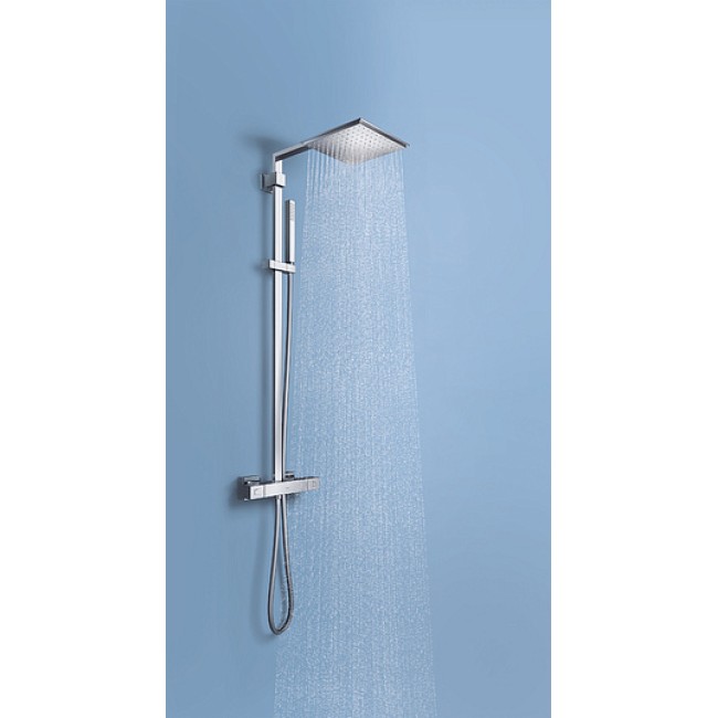 Grohe Euphoria Cube System 230 Душевая система с термостатом для настенного монтажа (26087000)