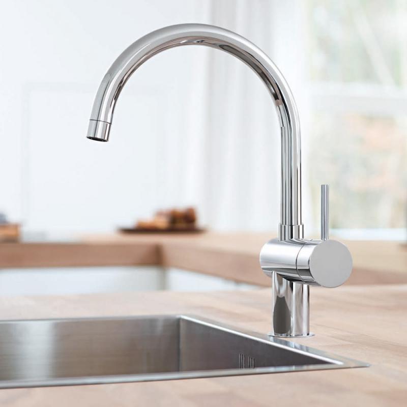 Grohe Minta Смеситель однорычажный для мойки (32917000)