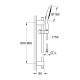 Grohe Power&Soul 160 Душевой гарнитур, 4+ режима струи (27750000)